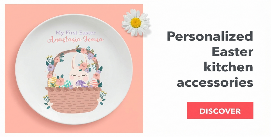 Accessori da cucina personalizzati per Pasqua