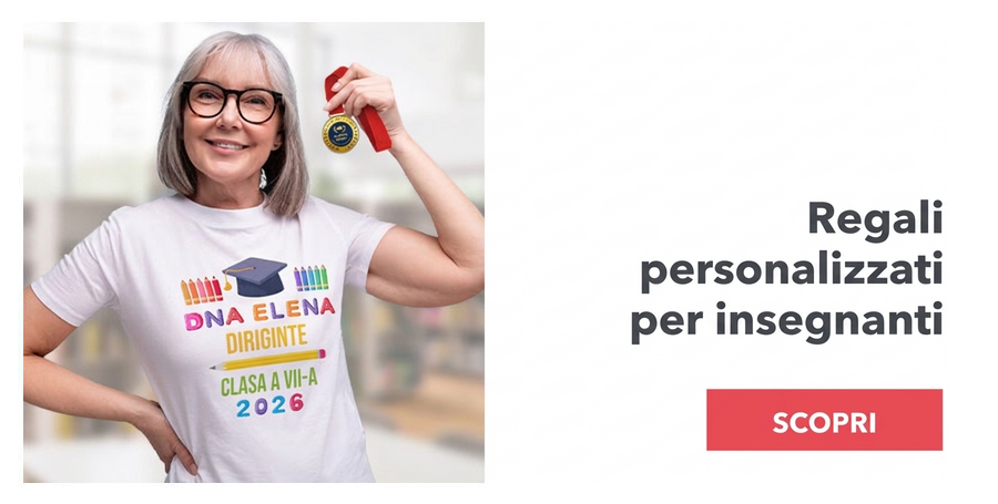 Regali personalizzati di laurea per insegnanti