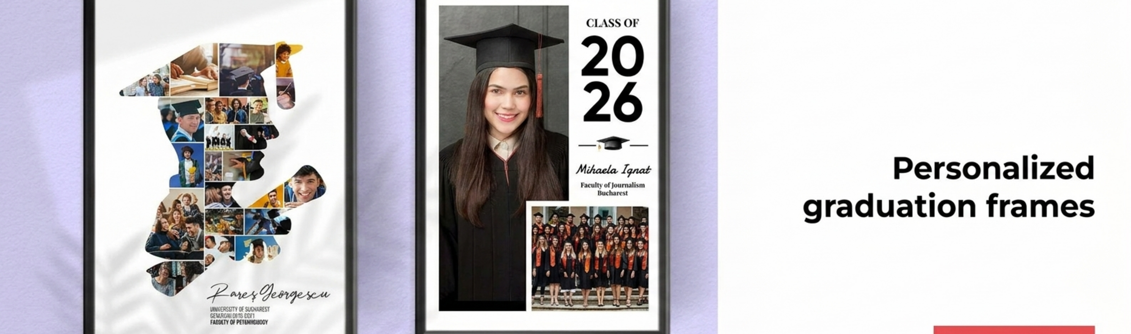 Quadri e poster personalizzati per la laurea