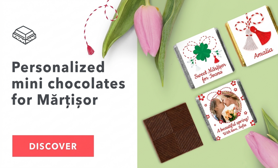 Mini cioccolatini personalizzati