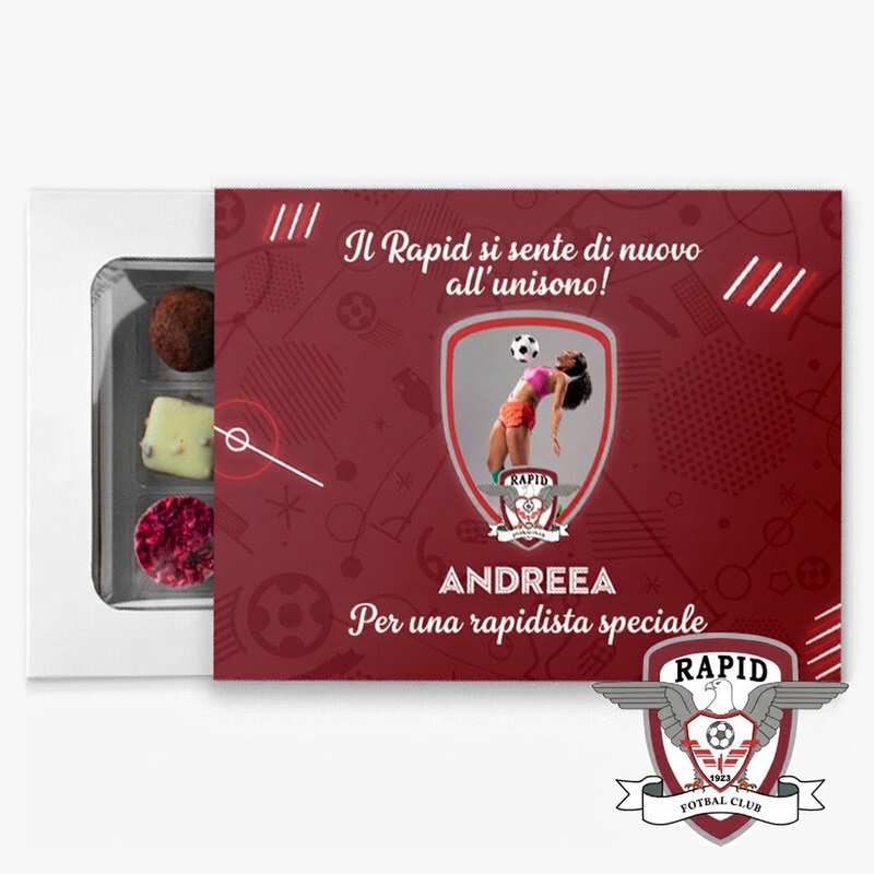 Dolci e caramelle personalizzati con licenza ufficiale - FC Rapid 1923