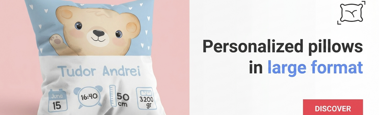 Cuscini personalizzati - formato grande