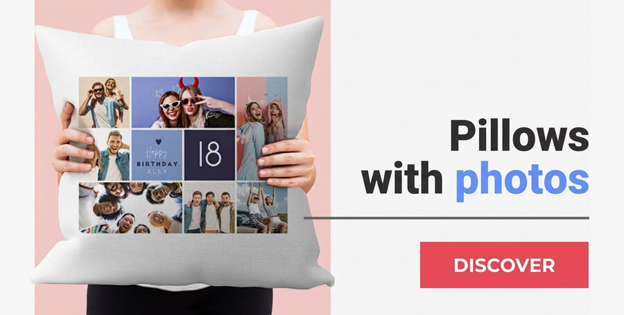 Cuscini personalizzati con foto
