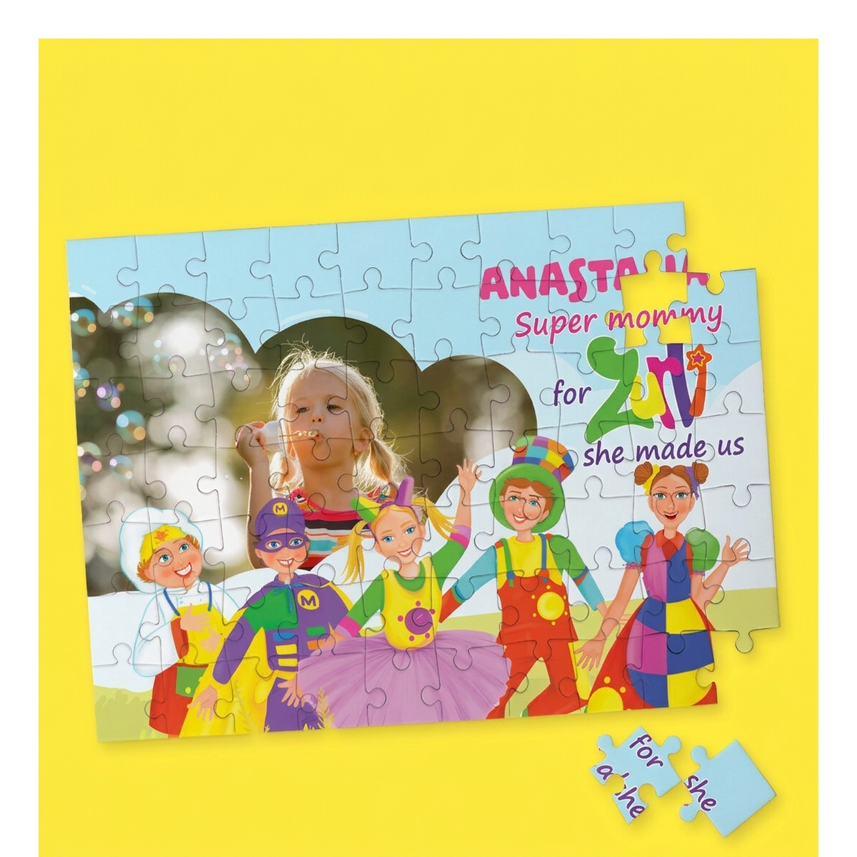 Puzzle personalizzati con licenza ufficiale Gasca Zurli