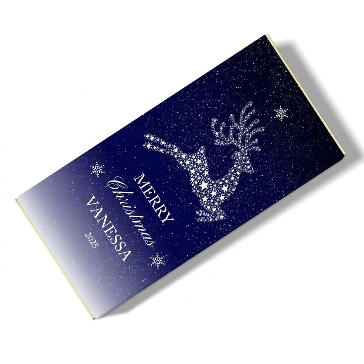 Cioccolato personalizzato con nome e messaggio - Christmas Night