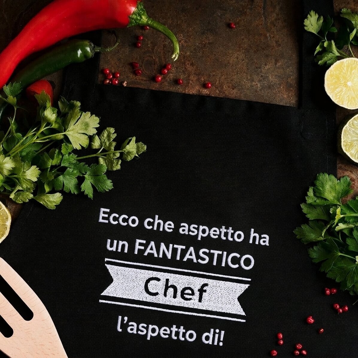 Set personalizzato con testo - Awesome Chef