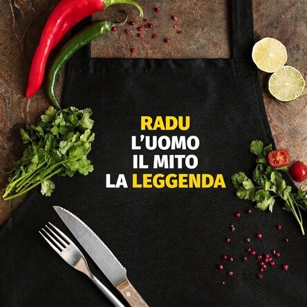 Modello personalizzato con testo - The Legend