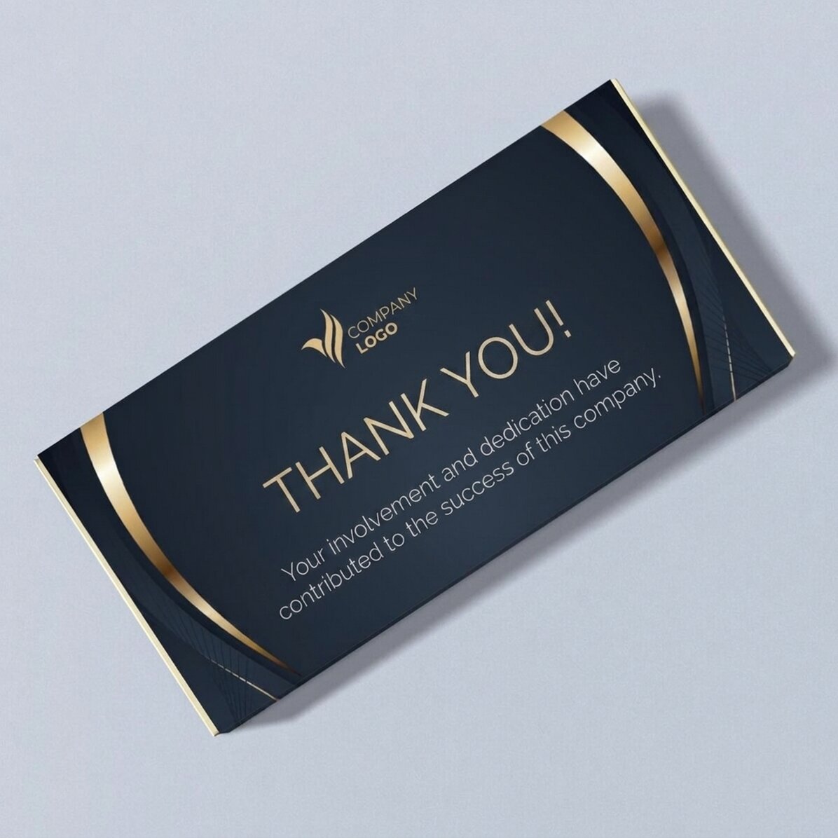 Cioccolato personalizzato con logo e testo - Biglietti di auguri