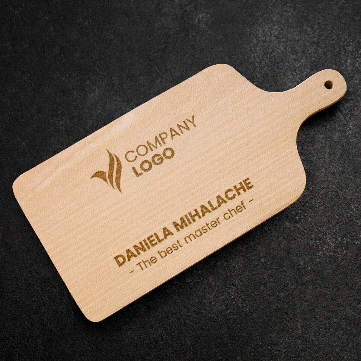 Tritacarne personalizzato con logo e testo
