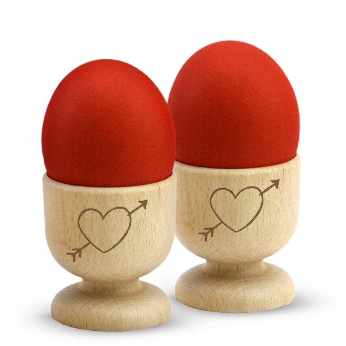 Portauova personalizzato per coppie - Cuori