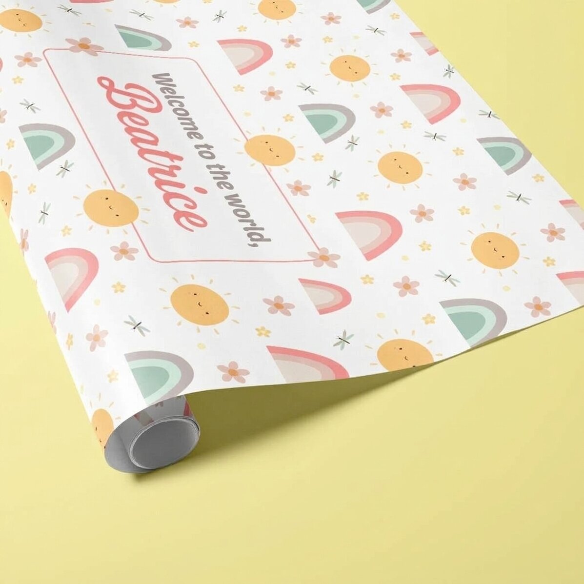 Carta da regalo personalizzata con testo - Bambina