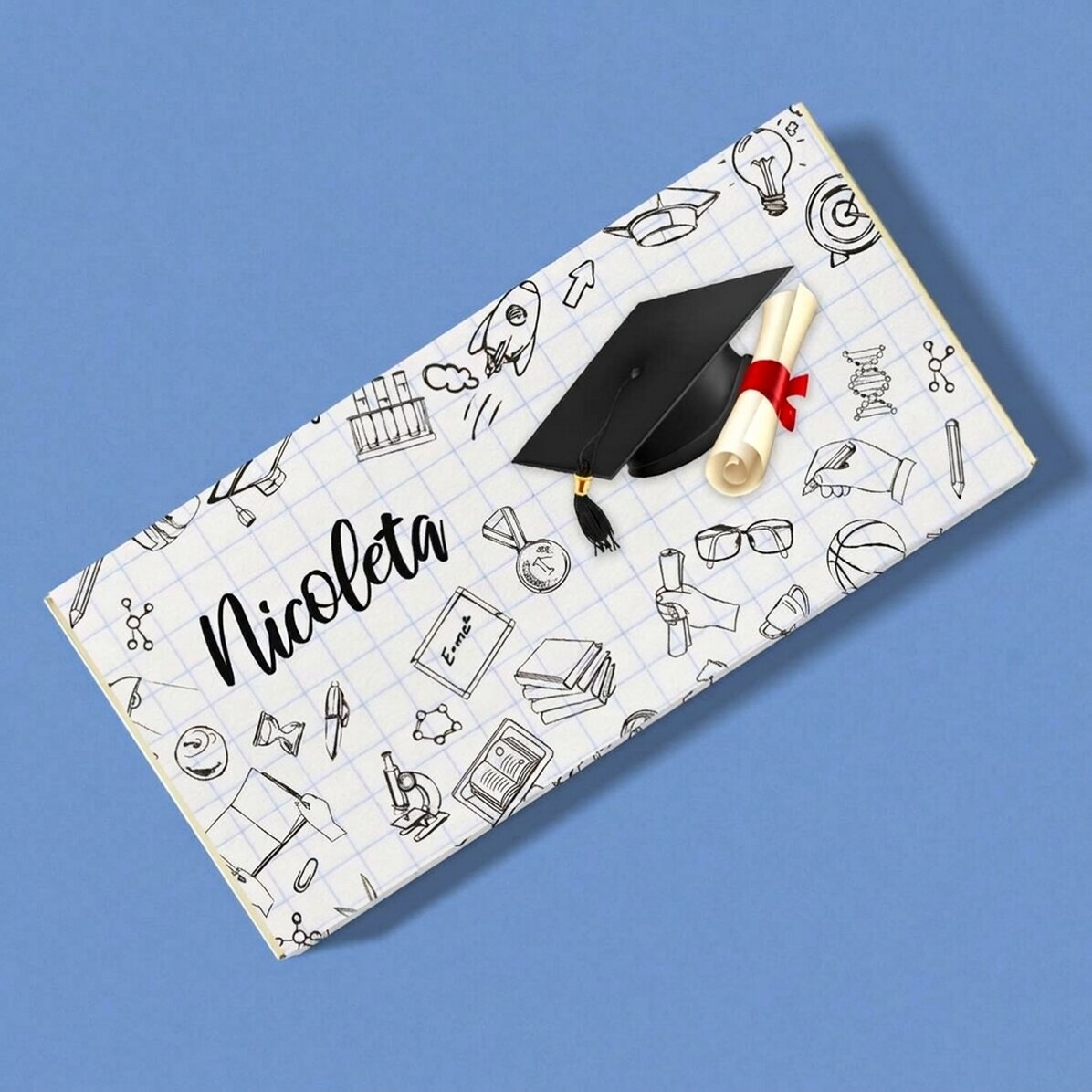 Cioccolato personalizzato con scritta - Laurea