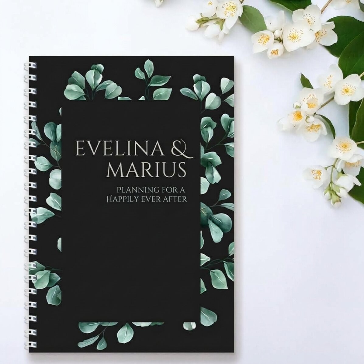 Quaderno personalizzato con scritta - "E vissero felici e contenti"