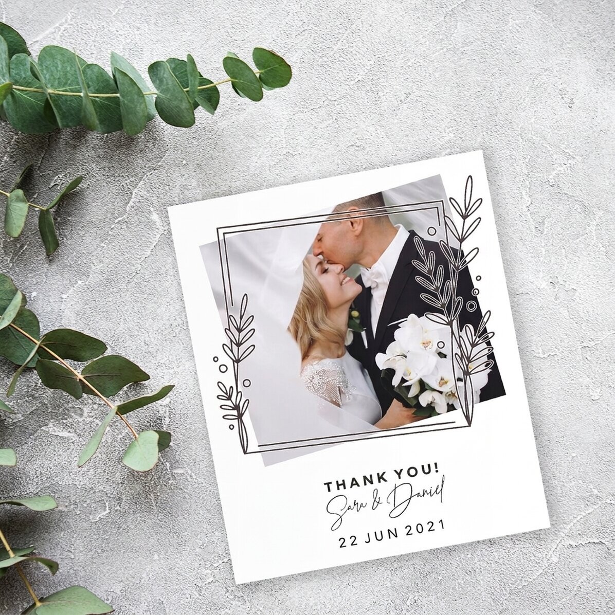 Foto personalizzata 10x12 cm - Matrimonio