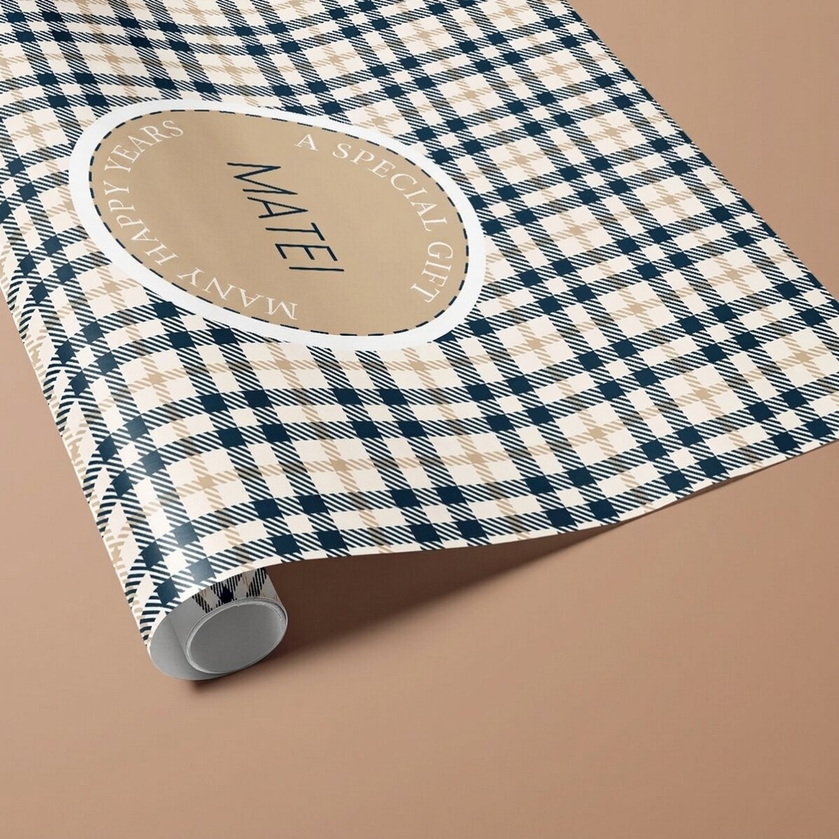 Carta da regalo personalizzata con testo - Per uomo