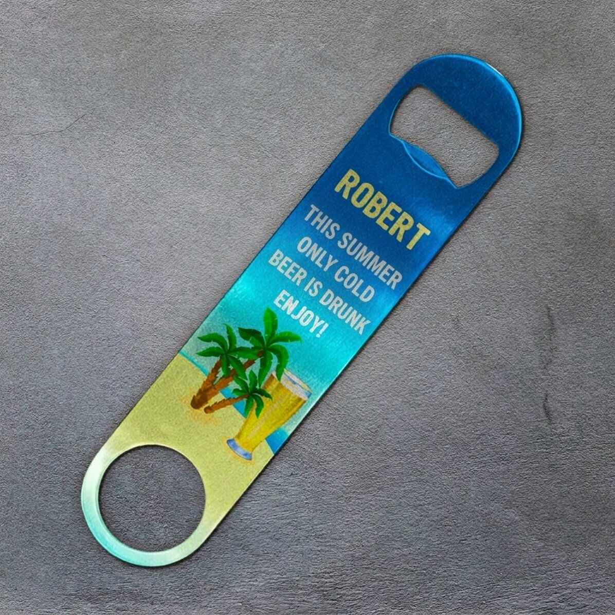 Apribottiglie personalizzato con scritta - Summer