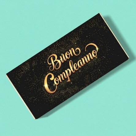 Cioccolato personalizzato - Tanti auguri!