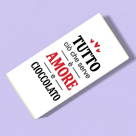 Cioccolato personalizzato - Tutto ciò che ti serve