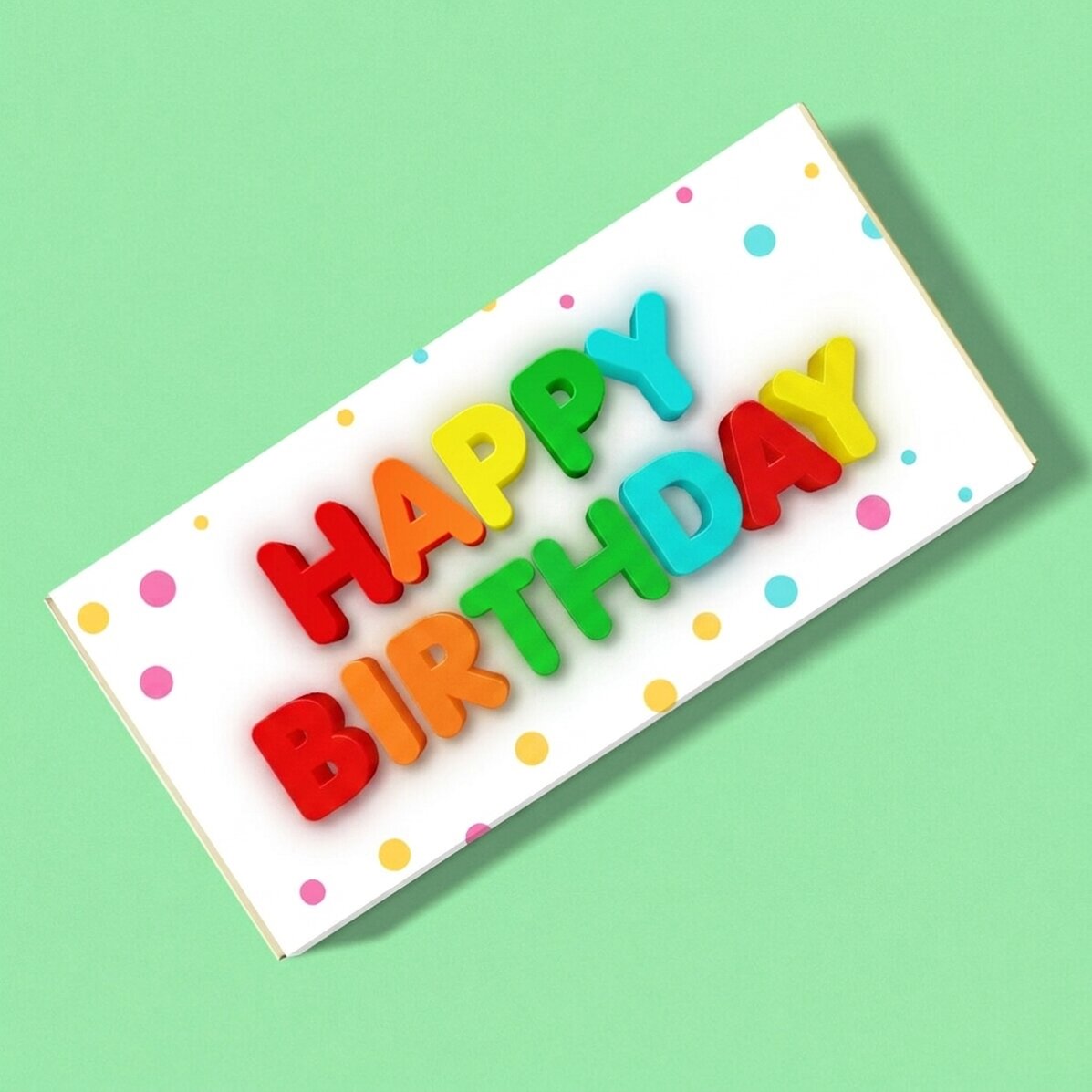 Cioccolato personalizzato - Buon compleanno!
