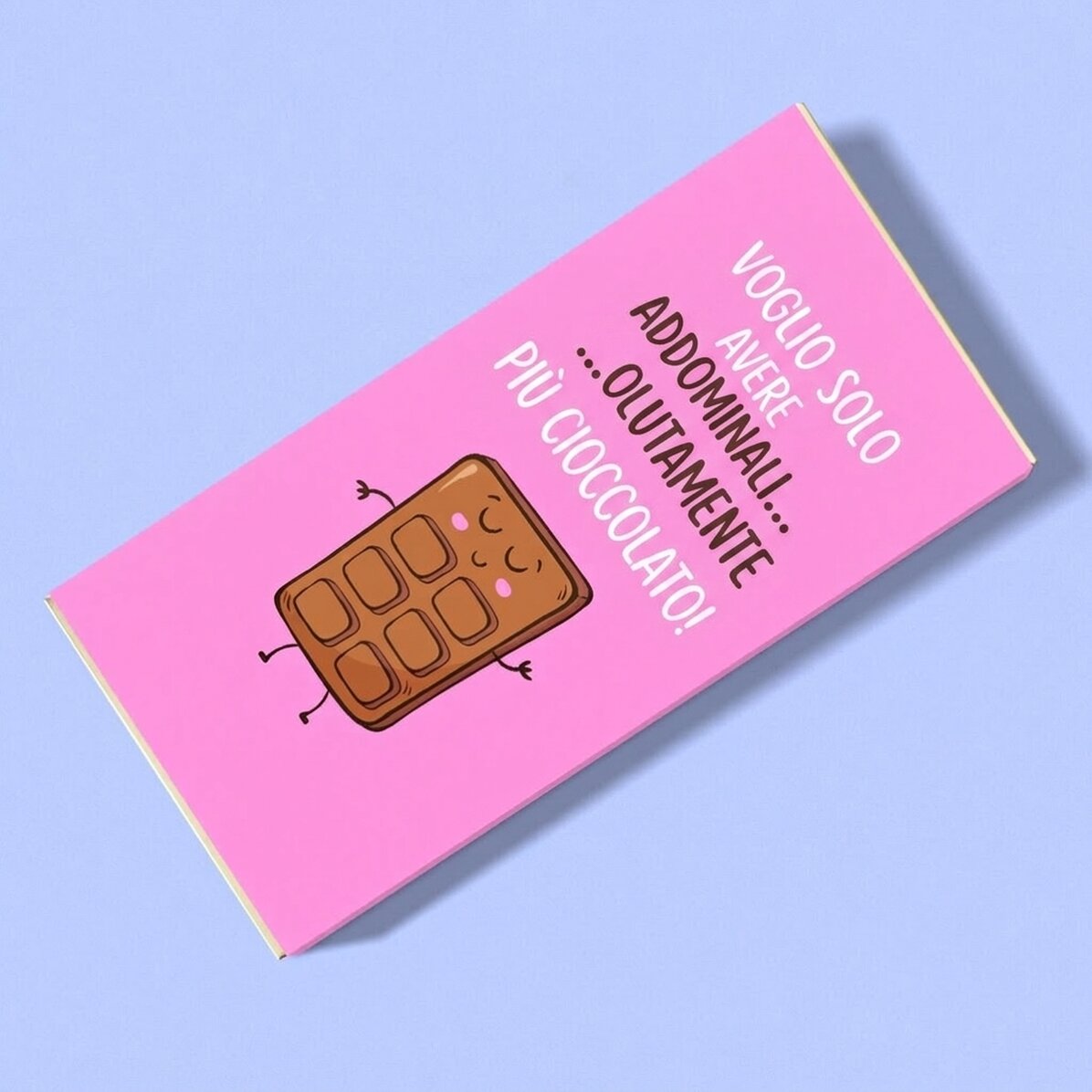 Cioccolato personalizzato con scritta - Abs