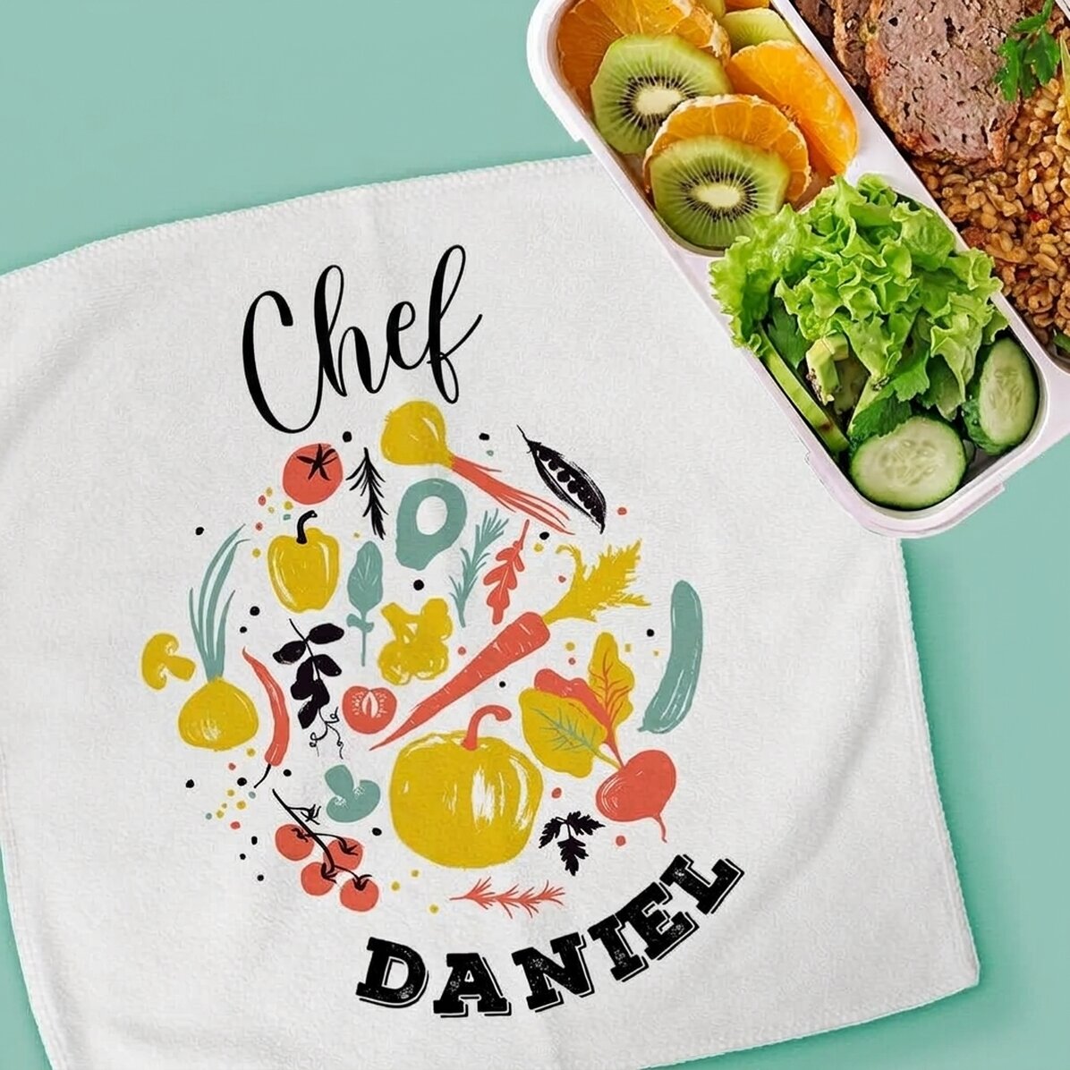 Asciugamano personalizzato con scritta - Chef