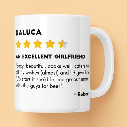 Tazza personalizzata con foto e testo - Recensione