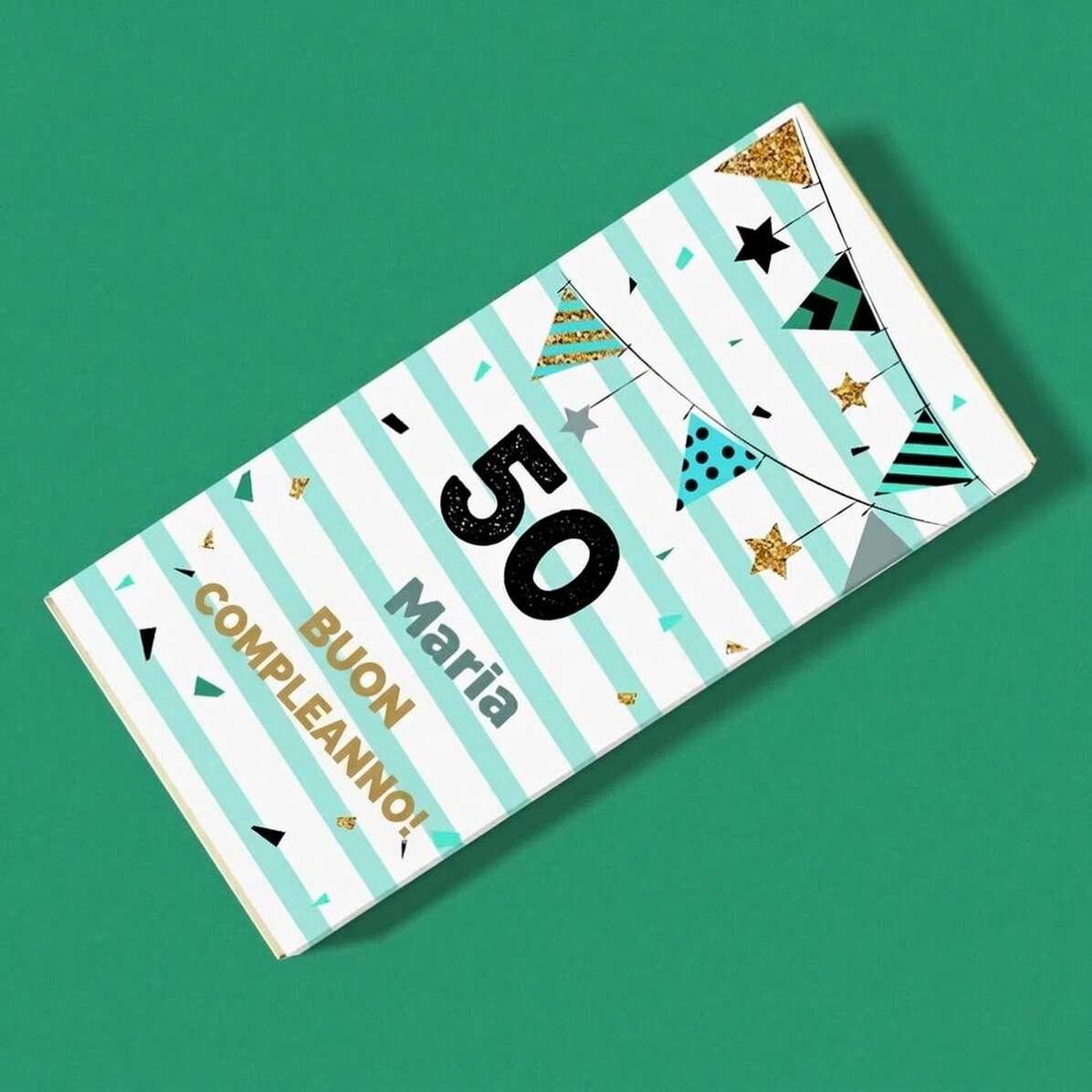 Cioccolato personalizzato con dedica per il compleanno - Regalo di compleanno