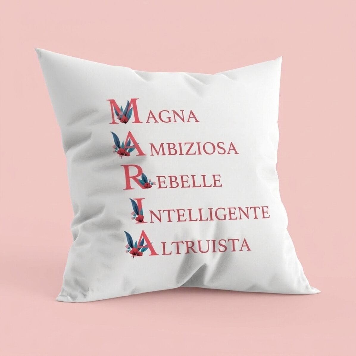 Cuscino personalizzato con scritta - Maria