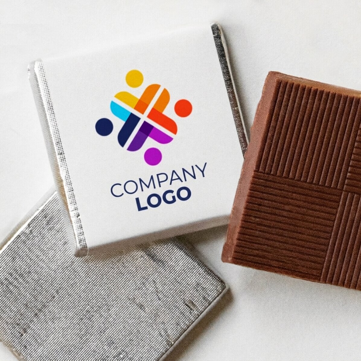 Mini cioccolatino personalizzato con logo