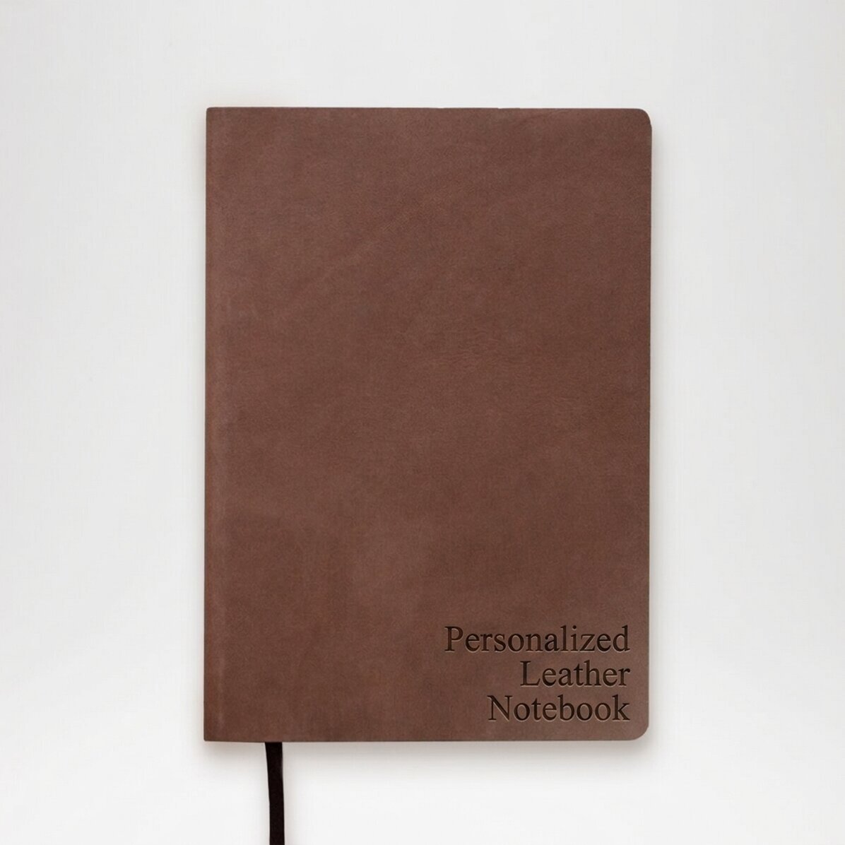 Agenda in pelle personalizzata con le tue iniziali o il tuo nome