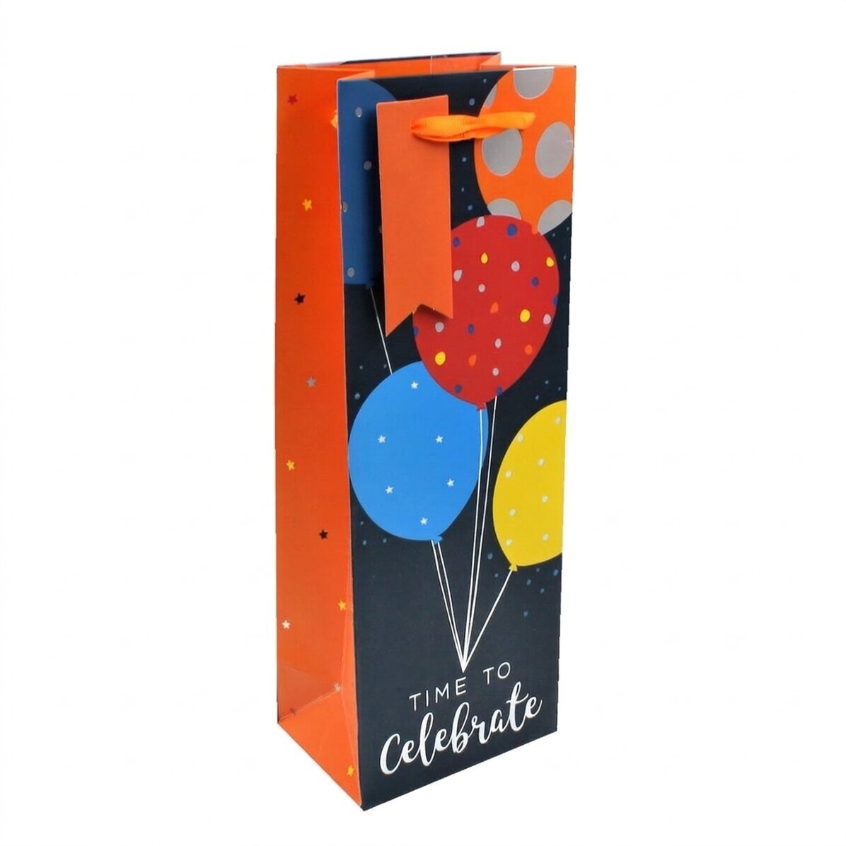 Sacchetto regalo per bevande - modello "Time to celebrate"
