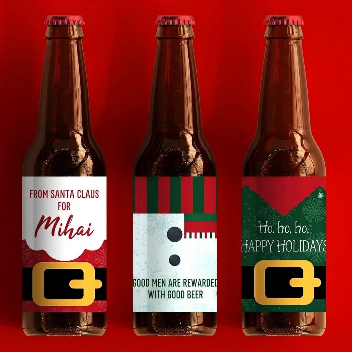 Set di 3 birre - Ho, ho, ho!