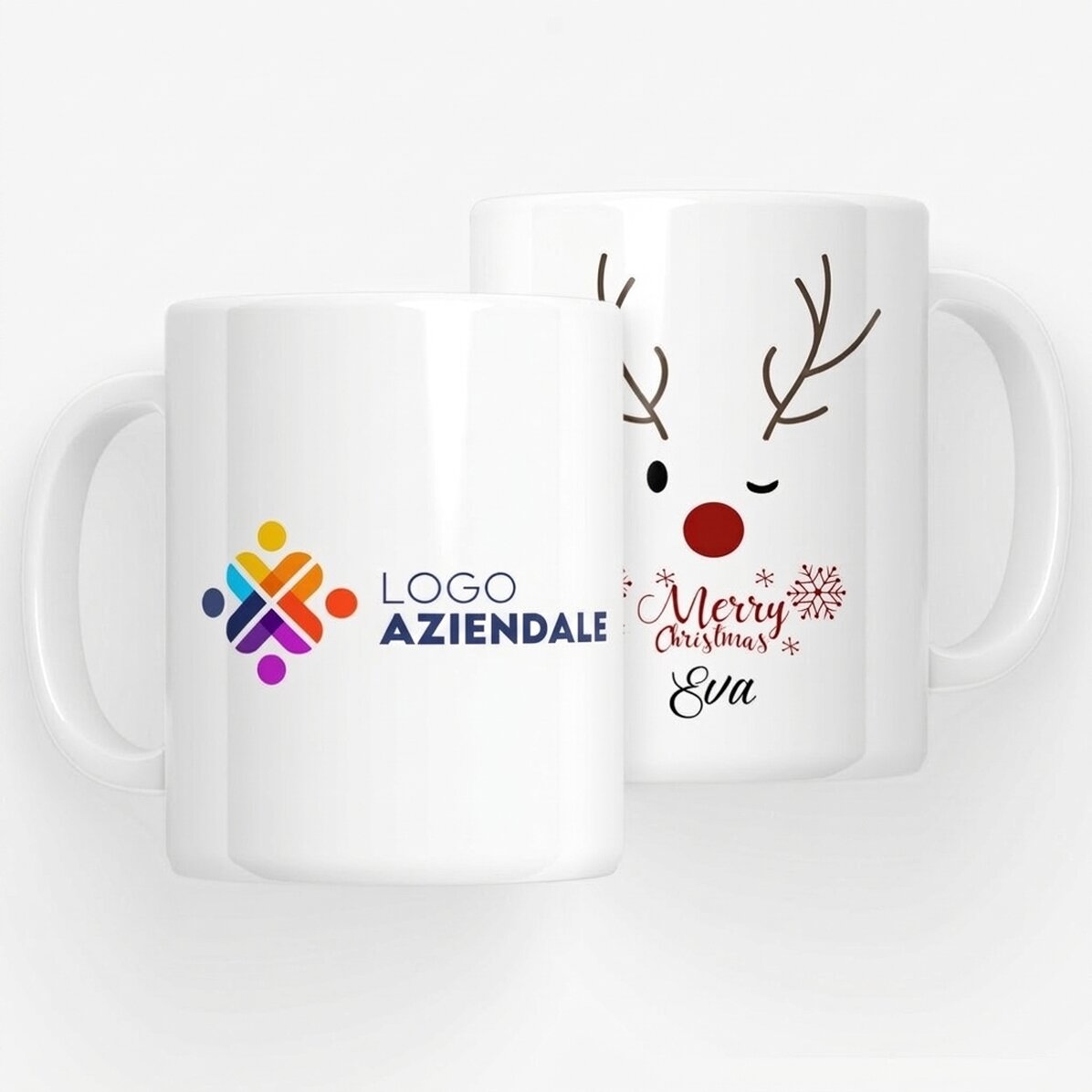 Tazza personalizzata con logo - Renna