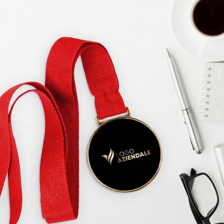 Medaglia personalizzata con logo