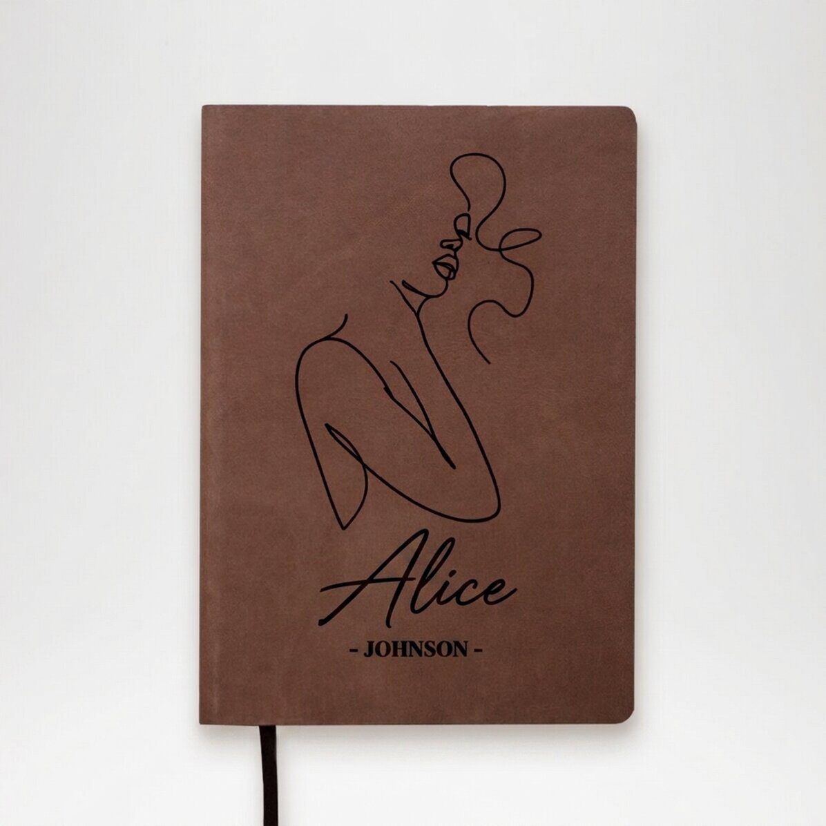 Agenda in pelle personalizzata con nome - Semnatura
