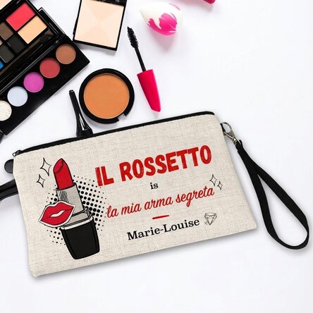 Kit trucco personalizzato con scritta - My secret weapon