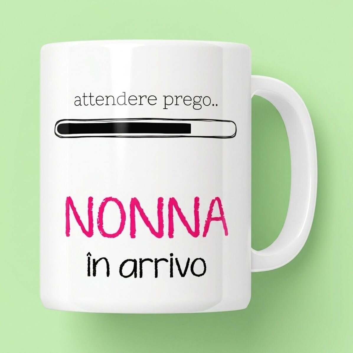 Tazza personalizzata con scritta - Nonna in divenire