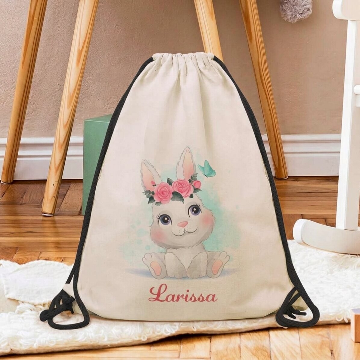 Zaino personalizzato con scritta - Bunny