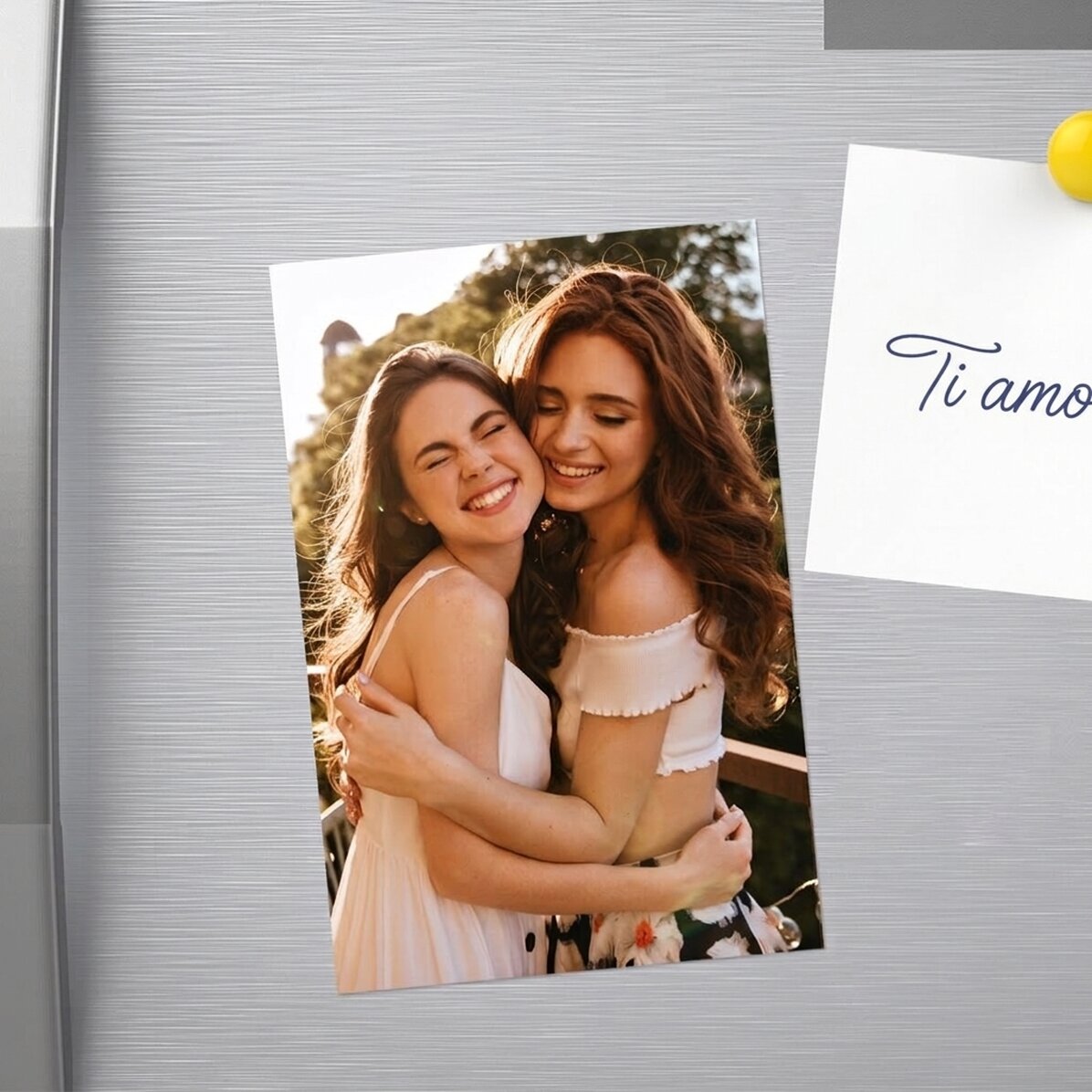 Magnete personalizzato 10x15 cm con una foto