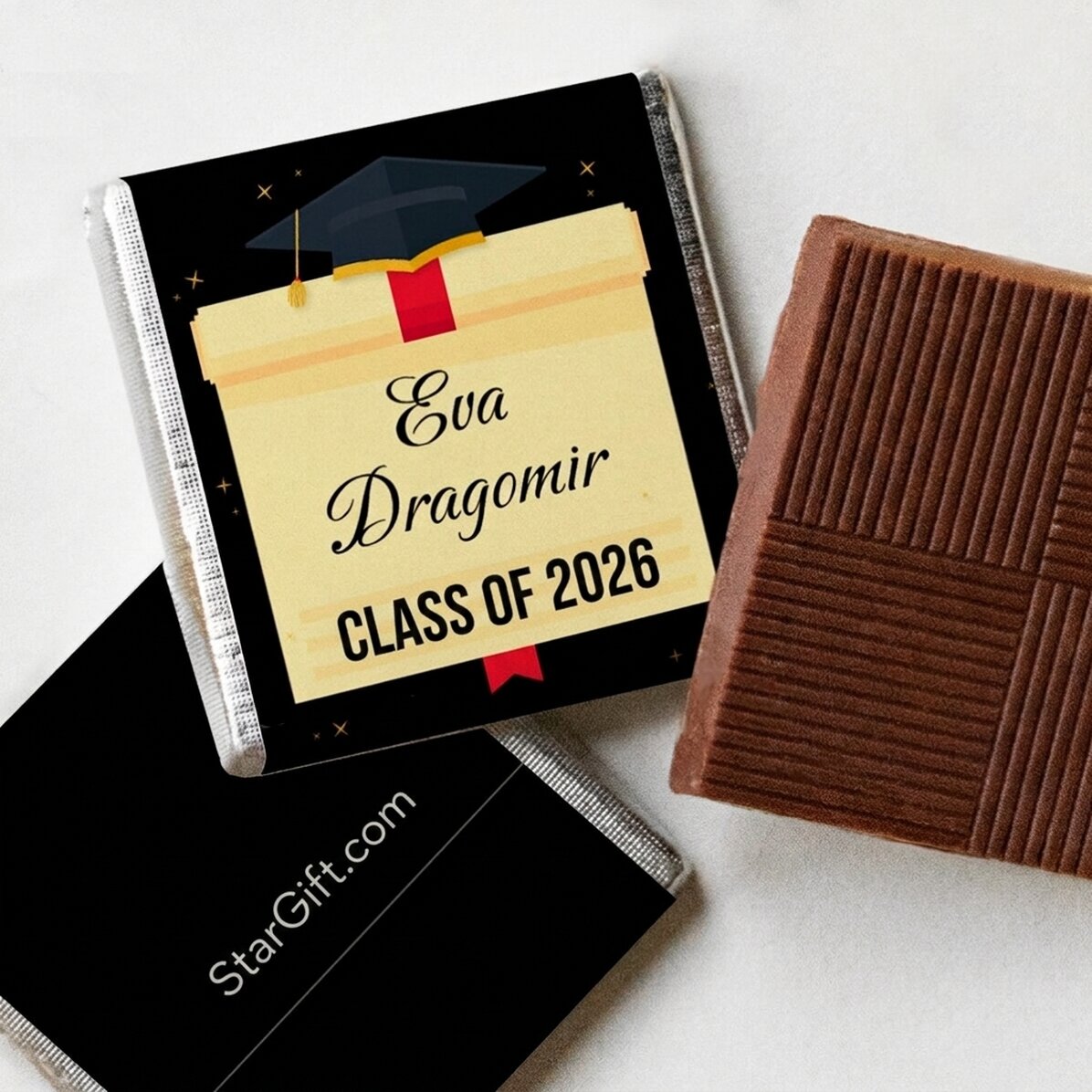 Mini cioccolatino personalizzato con scritta - Laurea