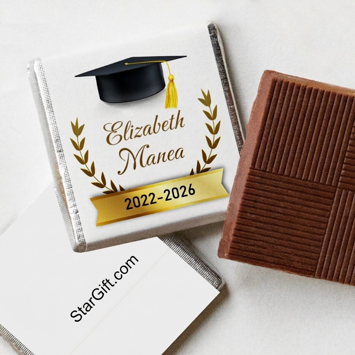 Mini cioccolatino personalizzato con dedica per i diplomati