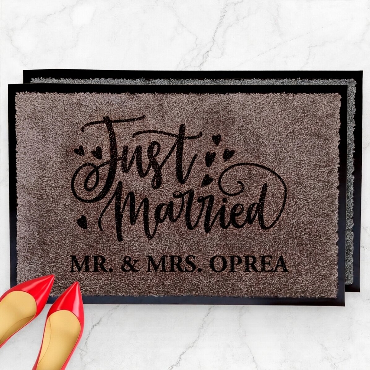 Tappetino da ingresso per interni - Just married