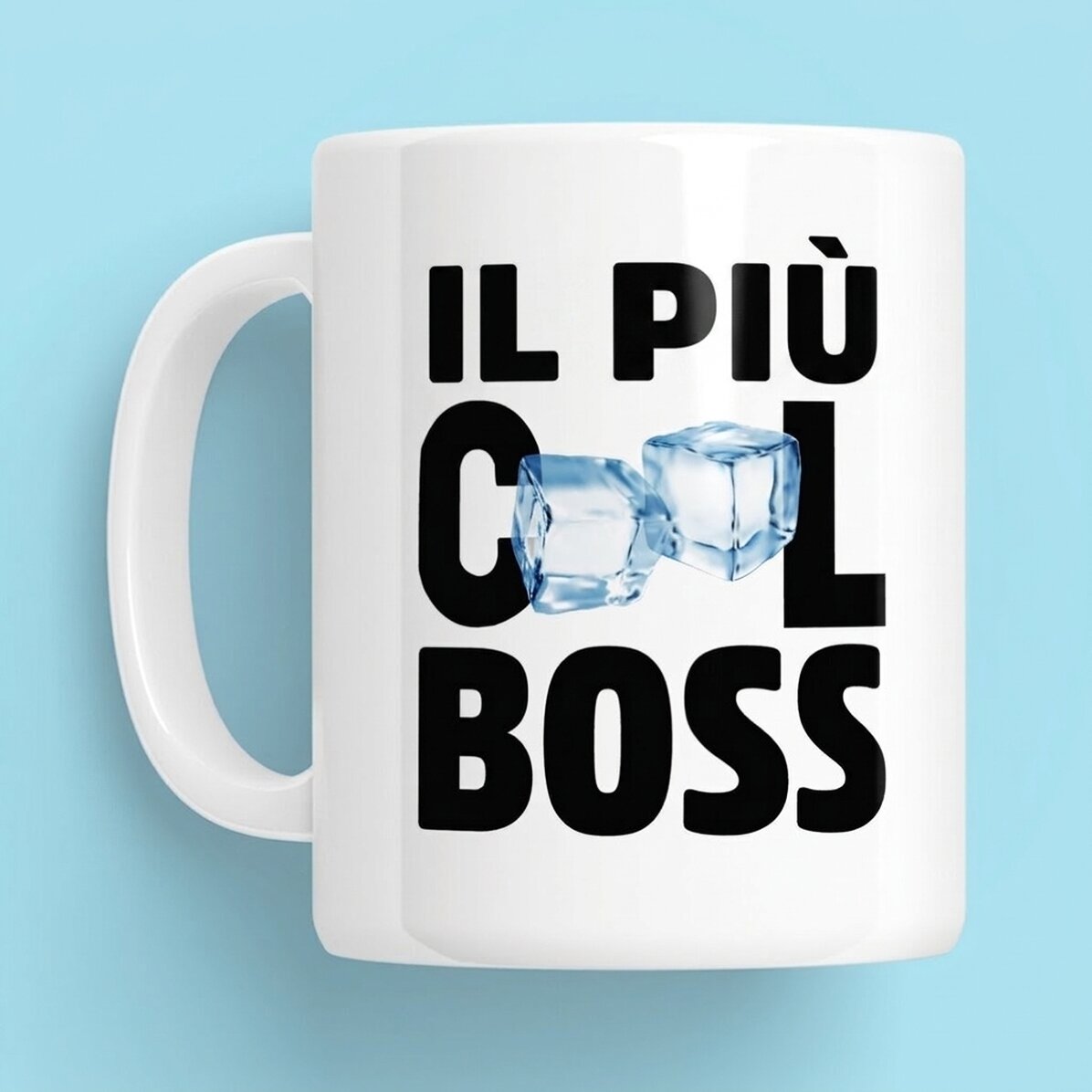 Tazza personalizzata con scritta - Il capo più figo