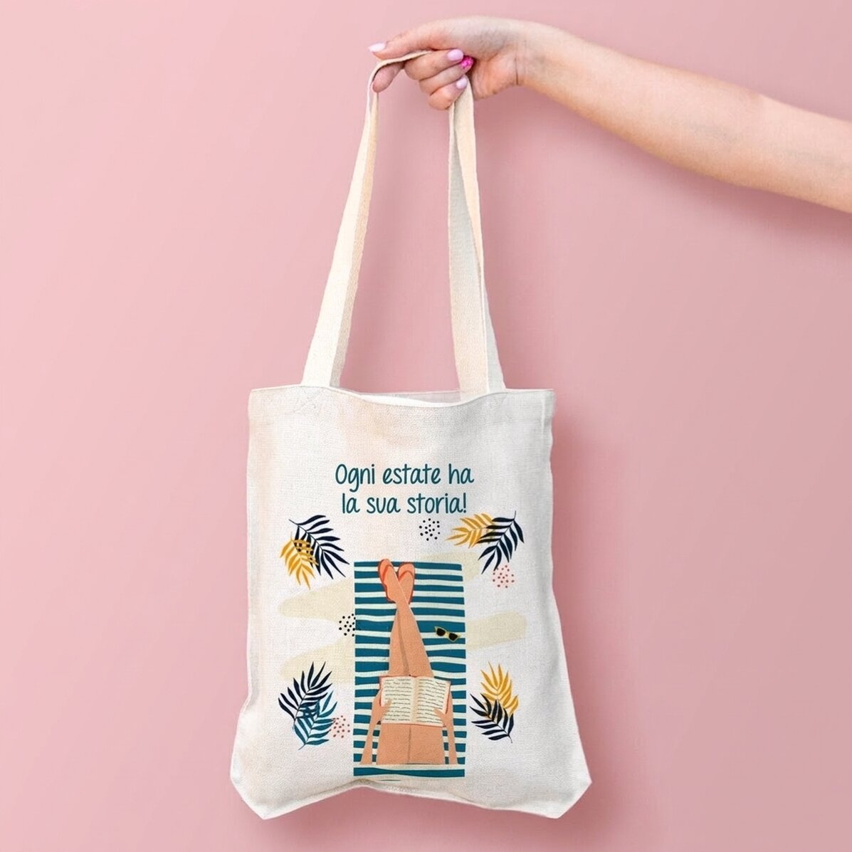 Borsa personalizzata con scritta - Storia d