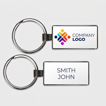 Portachiavi personalizzato con logo e nome