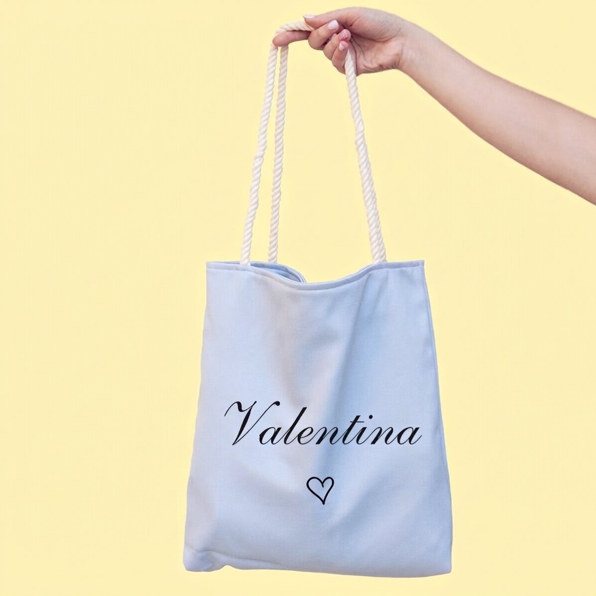 Borsa personalizzata con nome
