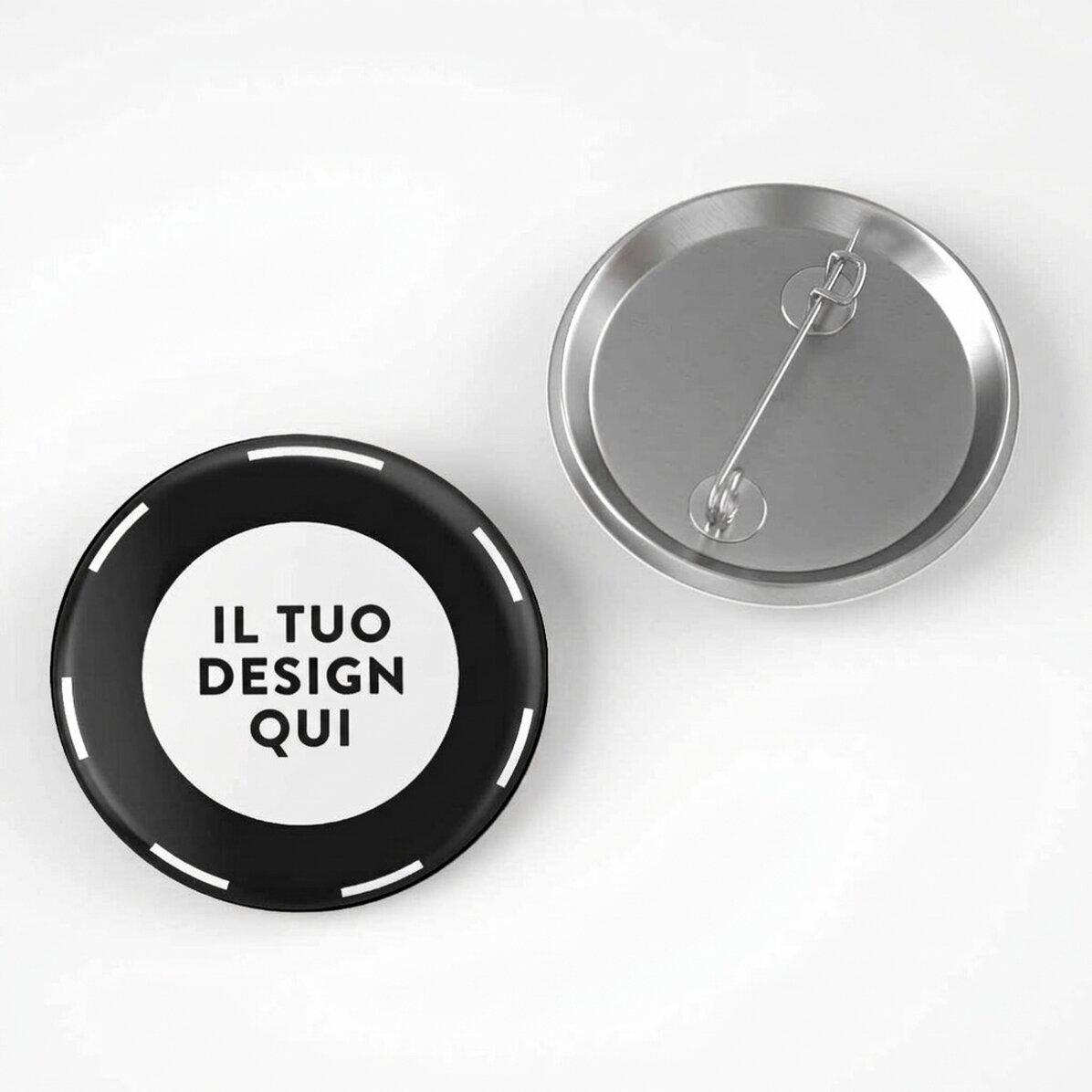Spilla personalizzata con la tua grafica