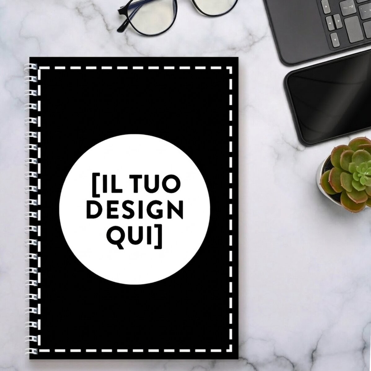 Quaderno personalizzato con la tua grafica