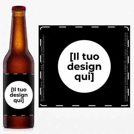 Birra personalizzata con la tua grafica