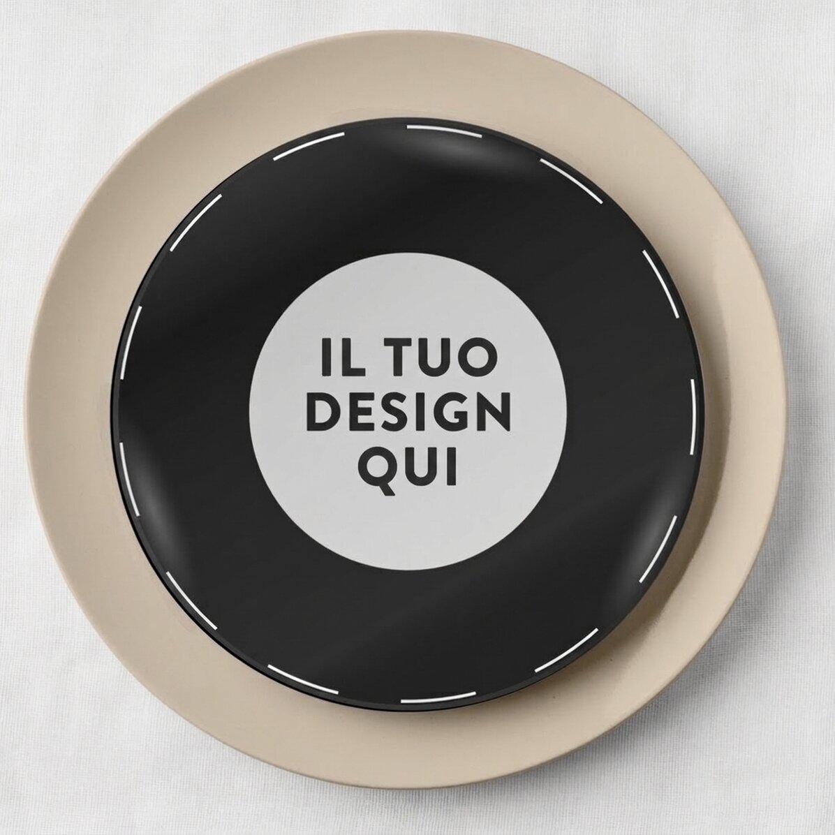 Piatto personalizzato con la tua grafica